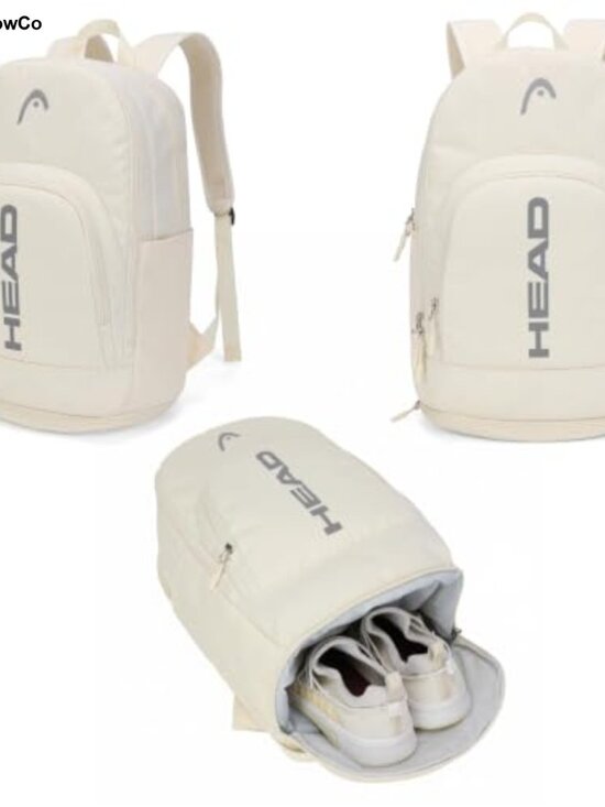 Other - Tennis Gym Backpack with Shoes Pocket for Women, Fits 15.6 inch Laptop